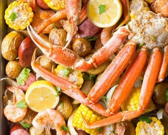 Snow Crab & Whole Shrimp