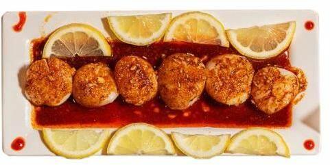 Steamed Scallops